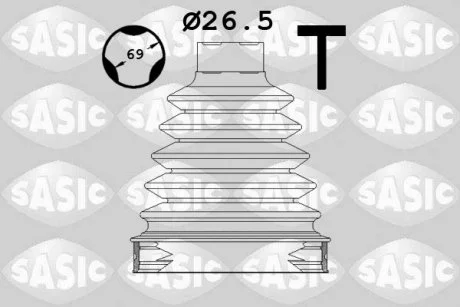 Комплект пильника, приводний вал SASIC 1904017