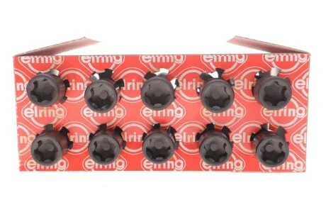 Болты головки (к-кт 10шт.) Audi A3/A4/A6/Skoda Octavia/VW Bora/Golf IV/Passat 1.8 95- ELRING 104.930