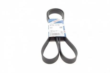 Ремінь генератора Daf 95/CF85 97-13/Volvo FM10 99-01 (8PK1715) BOSCH 1987947058