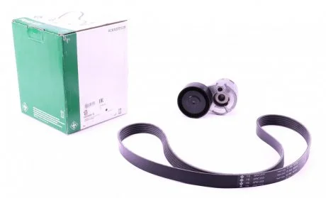 Комплект ременя генератора Renault Kangoo 1.5dCi 08- (6PK1203) INA 529000910