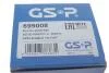ШРКШ (внутрішній) Fiat Doblo 1.3/1.9 JTD 01- (L) (24x24x179.5) GSP 699008 (фото 5)