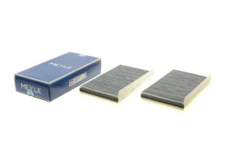 Фільтр салону BMW 5 (E60) 3.0D 01- (вугільний) (к-кт 2 шт.) MEYLE 312 320 0007/S