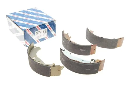 Колодки гальмівні (задні) Ford Connect 02- (барабанні) (228.6x57.3) BOSCH 0986487667