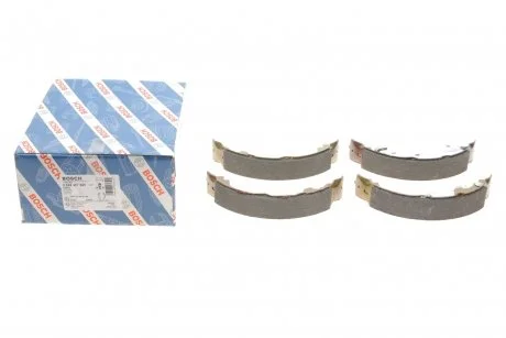 Комплект гальмівних колодок 0 986 487 665 BOSCH 0986487665