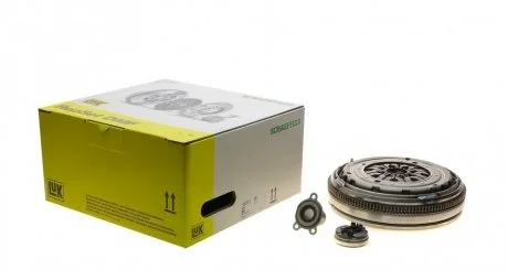 Демпфер + комплект зчеплення +вижимний VW T4 2.5TDI (65kw) AJT, AYY LuK 600001200