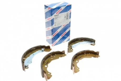 Колодки гальмівні (задні) Renault Clio II/IV/Symbol 98- (барабанні) (203.2x39) BOSCH 0986487819