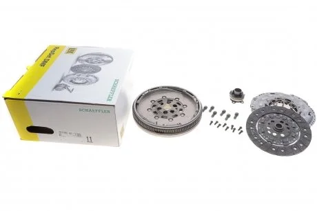 Демпфер + комплект зчеплення VW T5 1.9TDI 03-09 (62kw/63kw/75kw/77kw) LuK 600016900