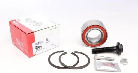 Підшипник маточини (передньої) Audi 100/200/80/A6/A8 -97 (43x82x37) FAG 713610090