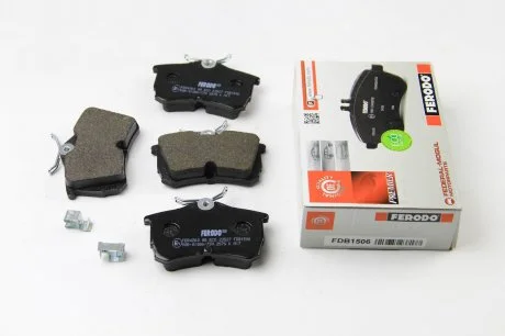 Тормозные колодки дисковые FERODO FDB1506