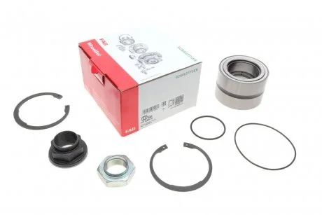 Підшипник маточини (задньої) Citroen C4/Peugeot 307 00- (+ABS), (F-576270) FAG 713630820