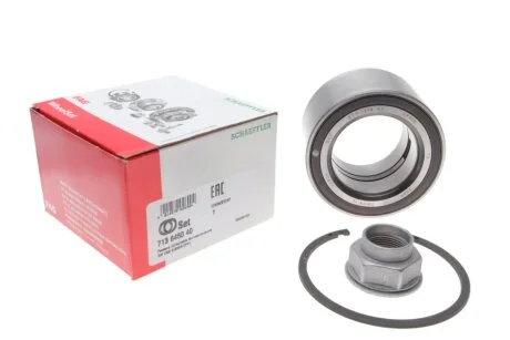 Підшипник маточини (передньої) Renault Master III 2.3dCi 10-, +ABS, FWD/RWD FAG 713645040