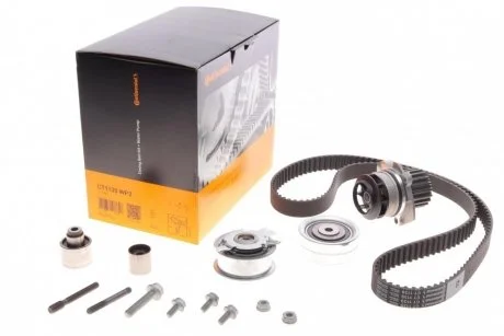 Комплект ременя ГРМ з помпою VW Golf VI 2,0TDI 08>12, Golf Plus 2,0TDI 05>12, Passat 1,6TDI 09>10, 10>14 Contitech CT1139WP2