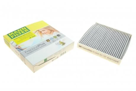 Фільтр салону Toyota/Lexus 00- (вугільний) (антиалергенний) MANN FP 1919