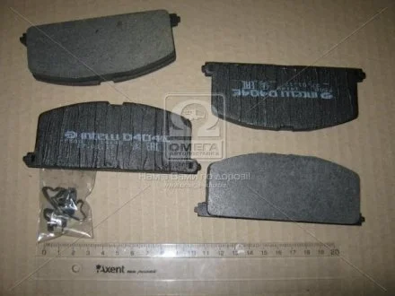 Тормозные колодки дисковые INTELLI DAFMI D404EI