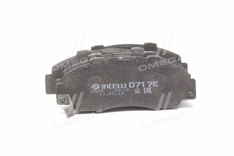 Тормозные колодки дисковые INTELLI DAFMI / INTELLI D717EI