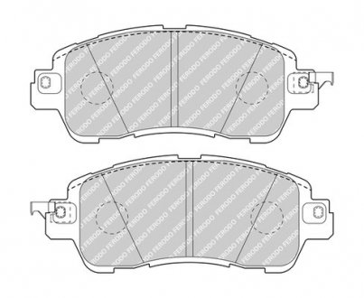 Тормозные колодки дисковые FERODO FDB5015 (фото 1)