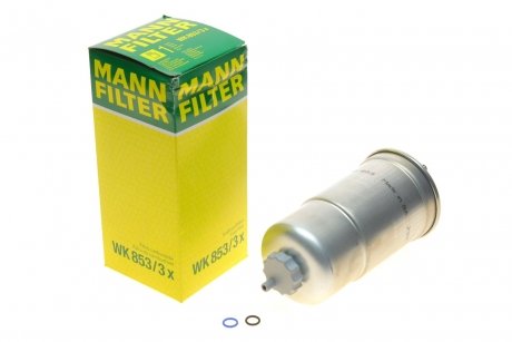 Фільтр паливний VW LT 2.5-2.8TDI 96-06 MANN WK 853/3 X (фото 1)