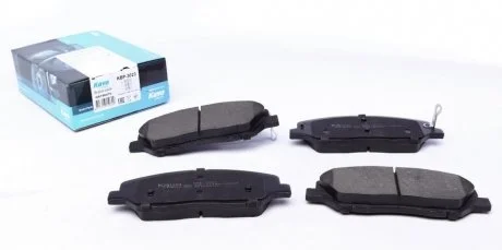 Гальмівні колодки пер. Hyundai Santa FE 06- (mando) PARTS KAVO KBP-3023