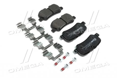 Гальмівні колодки дискові BM BREMBO P44013