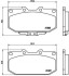 Комплект гальмівних колодок з 4 шт. дисків BREMBO P56025 (фото 1)