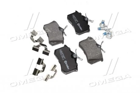 Гальмівні колодки дискові BM BREMBO P85020