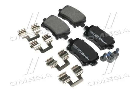 Гальмівні колодки дискові BM BREMBO P85073