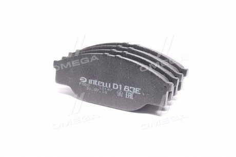 Тормозные колодки дисковые INTELLI DAFMI / INTELLI D183E