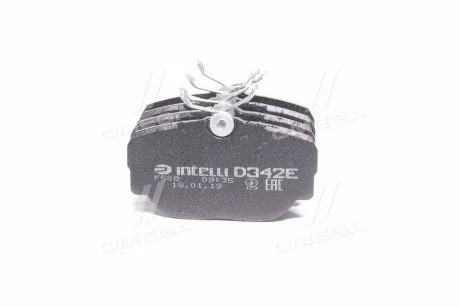 Гальмівні колодки дискові INTELLI DAFMI D342E