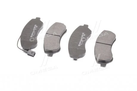 Колодка гальм. диск. FIAT DUCATO, CITROEN JUMPER передн. (вир-во Intelli) DAFMI D397E