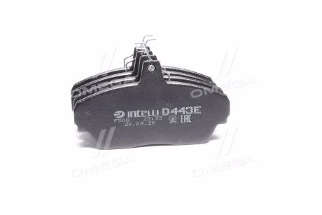 Тормозные колодки дисковые INTELLI DAFMI D443E