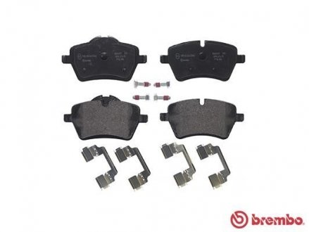 Гальмівні колодки дискові BM BREMBO P06086