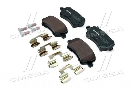 Тормозные колодки дисковые BREMBO P24078