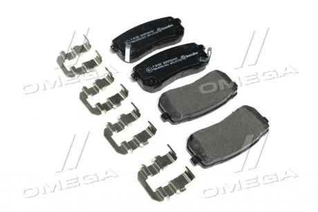 Гальмівні колодки дискові P30 035 BREMBO P30035