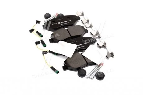 Гальмівні колодки дискові BM BREMBO P50085