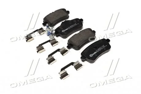 Гальмівні колодки дискові BM BREMBO P50099