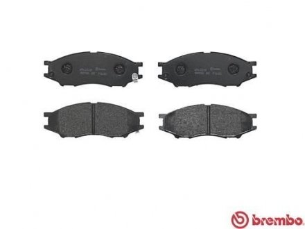 Гальмівні колодки дискові BM BREMBO P56083