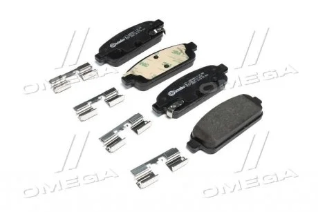 Гальмівні колодки дискові BM BREMBO P59080