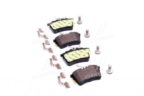 Гальмівні колодки дискові BM BREMBO P61084