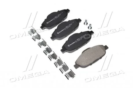 Гальмівні колодки дискові BM BREMBO P61101