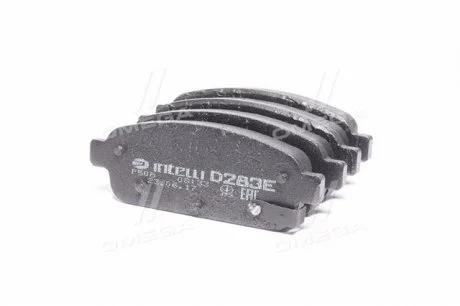 Тормозные колодки дисковые INTELLI DAFMI D283E