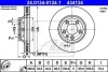 Гальмівний диск правий 434124 / ATE 24.0134-0124.1 (фото 1)