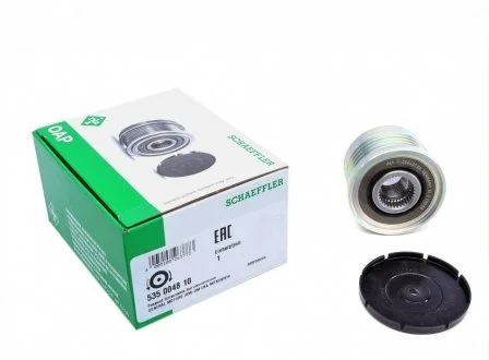 Шків генератора Renault Trafic II 1.9dCi/2.0 16V 03/01- / Duster 2.0 02/12-, (5PK) INA 535004810