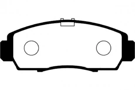 Фото 1 - тормозные колодки дисковые KAVO BP-2038 Тормозные колодки дисковые KAVO BP-2038 (фото 1)