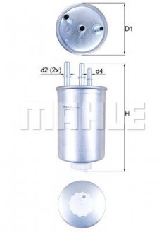 Фильтр топливный Ssangyong MAHLE MAHLE / KNECHT KL 505 (фото 1)