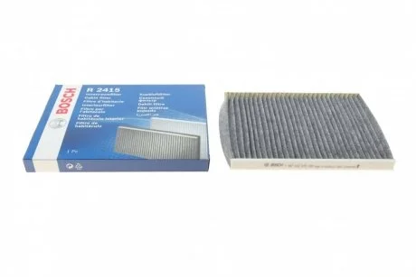 Фільтр салону Ford Fiesta 1.0-1.6TDCI 08- (вугільний) BOSCH 1987432415