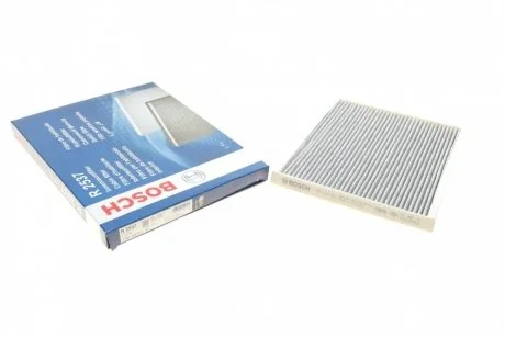 Фільтр салону Peugeot Bipper 1.3HDI 10-/Opel Combo 1.3/1.6 CDTI/Fiat Doblo 1.3/1.6D 16-(вугільний) BOSCH 1987432537