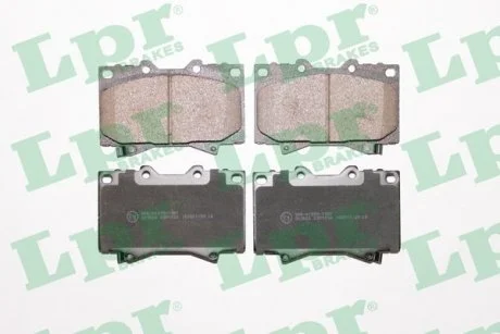 Гальмівні колодки дискові LPR 05P1050