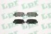 Комплект гальмівних колодок з 4 шт. дисків LPR 05P1068 (фото 1)