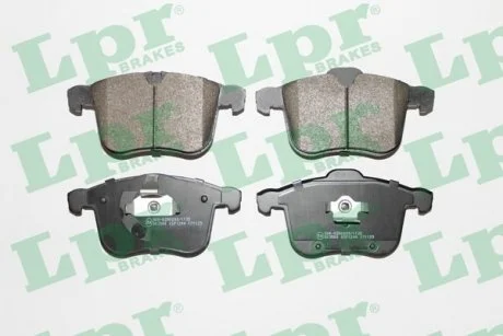 Комплект гальмівних колодок з 4 шт. дисків LPR 05P1244