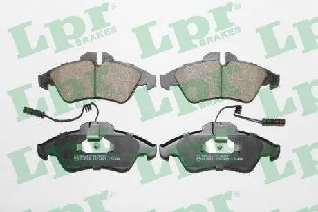 Комплект гальмівних колодок з 4 шт. дисків LPR 05P1469